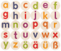 Preview: Holzstempel Kleinbuchstaben abc
